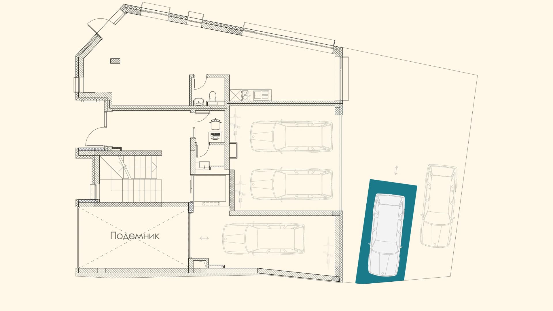 Паркомясто 7 - план, Chinar Place, бул. Васил Левски, Варна