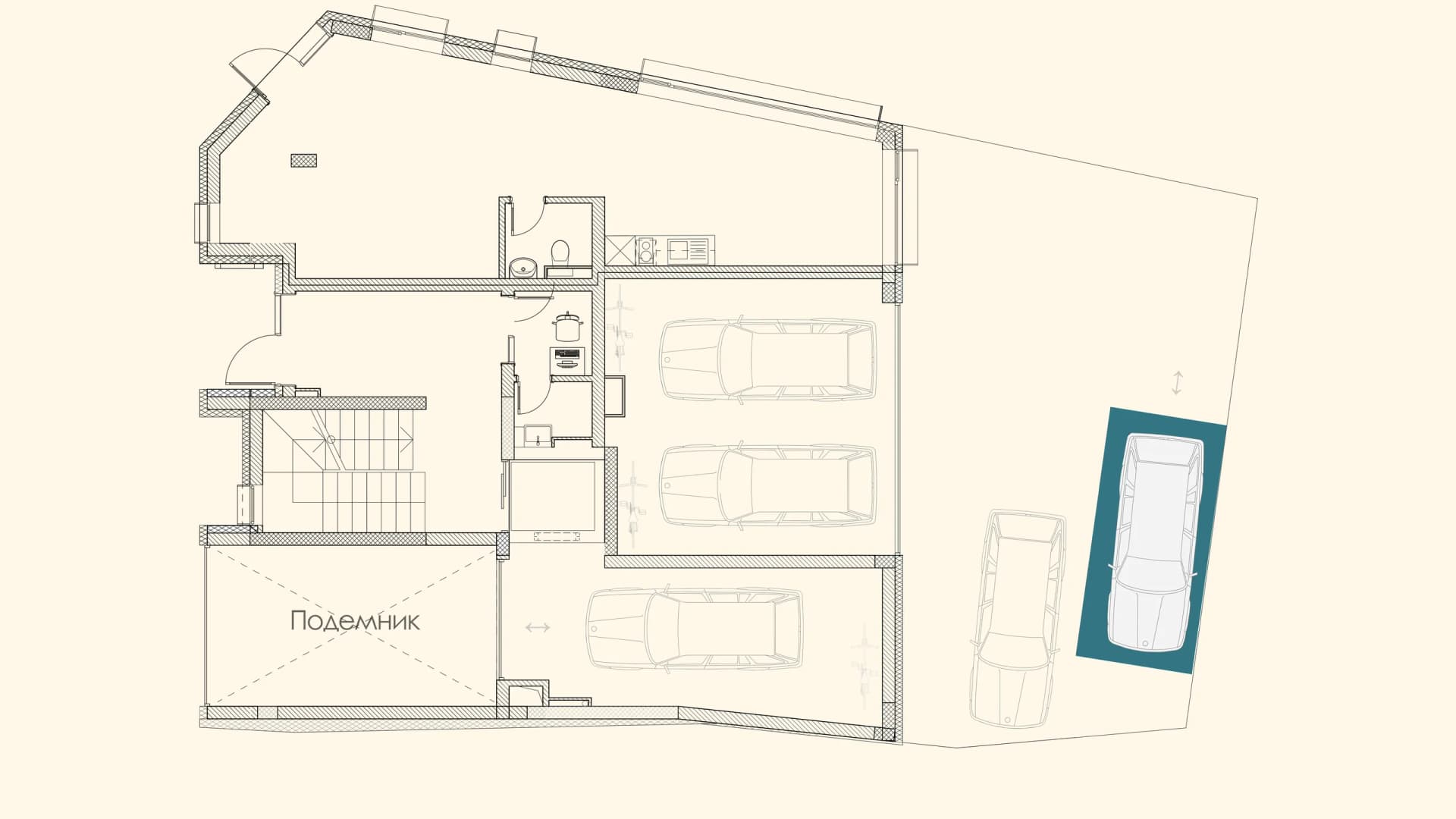 Паркомясто 8 - план, Chinar Place, бул. Васил Левски, Варна
